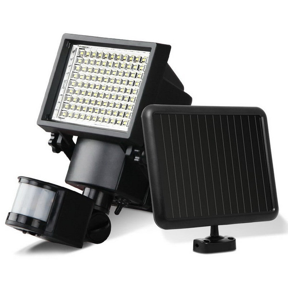 100 LED Outdoor Solar Powered Light Flood Lamp Security Garden Motion Sensor Light