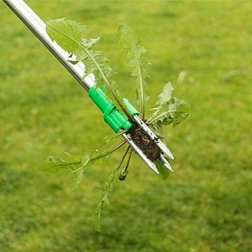 2 X Detachable Weed Puller Yard Garden Plant Root Remover Weeder Twister Twist Pull Lawn Root Killer Gardening Tool