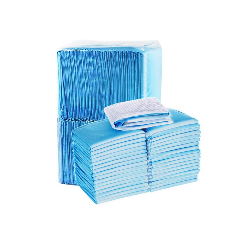 40PCS 60x60cm Absorbent Puppy Dog Pet Training Pads Cat Indoor Toilet Mats