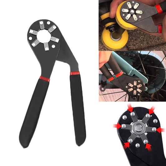 6 Inch Adjustable Multifunction Universal Wrench Chuck Spanner Hand Tool