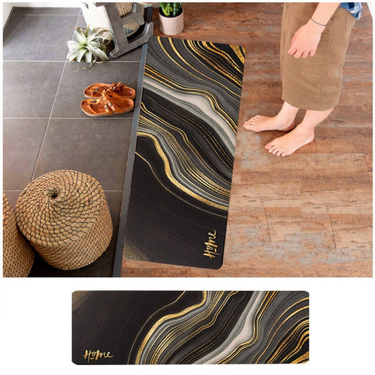 45X120CM Non-Slip Waterproof Kitchen Mat Home Floor Rug Door Carpet Oil-proof Mat Style 4