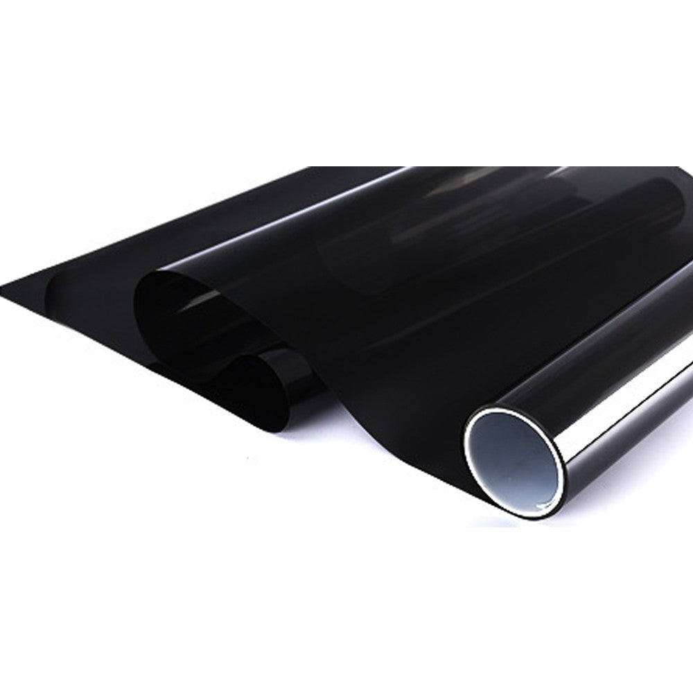 1 X 2M One Way Window Film Mirror Effect Tint Glass Cover Daytime Privacy Protecting Film Black