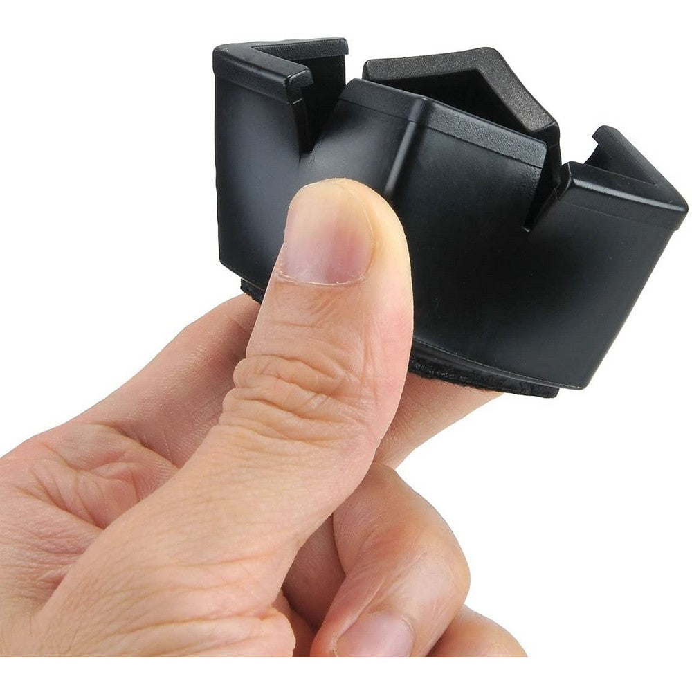 32PCS Furniture Pads Sofa Chair Leg Covers Table Leg Caps Floor Protectors with Felt Pads Fit Square 42MM to 48MM