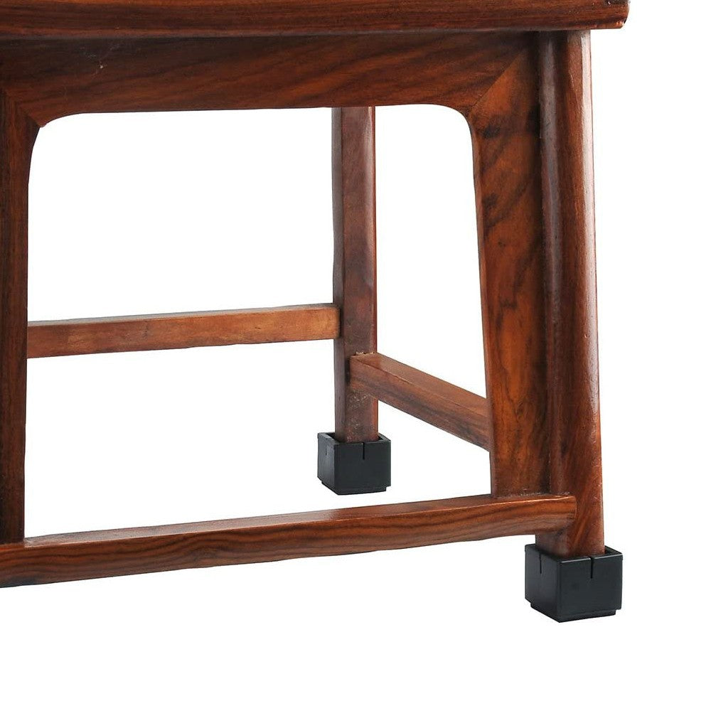 32PCS Furniture Pads Sofa Chair Leg Covers Table Leg Caps Floor Protectors with Felt Pads Fit Square 42MM to 48MM