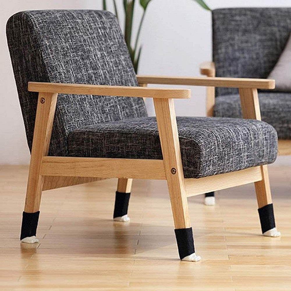 16PCS Cat Paw Design Chair Socks Chair Leg Protectors Table Leg Sleeves Floor Protectors Furniture Socks Chair Leg Covers Designed for Cat Lovers