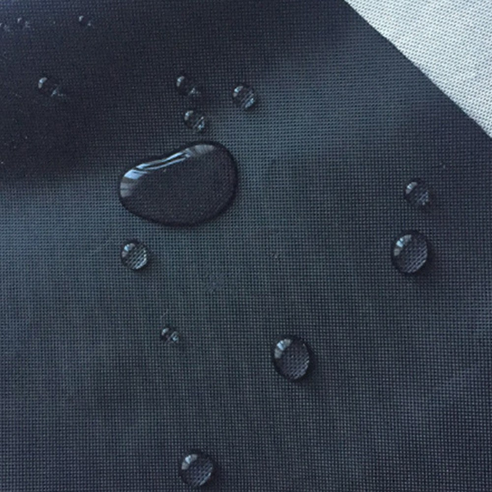 170x61x117cm Weather Resistant 210T Polyester Silver Coating Cover Outdoor Grill BBQ Cover Fire Pit Cover UV Protector BBQ Gas Grill Cover Barbecue Accessories Black