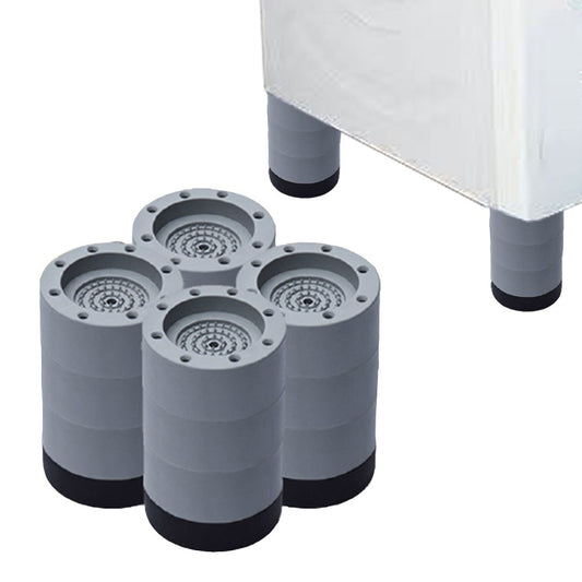 8pcs Anti Vibration Pad Non Slip Shock Proof Washing Machine Mats Height 8.5cm