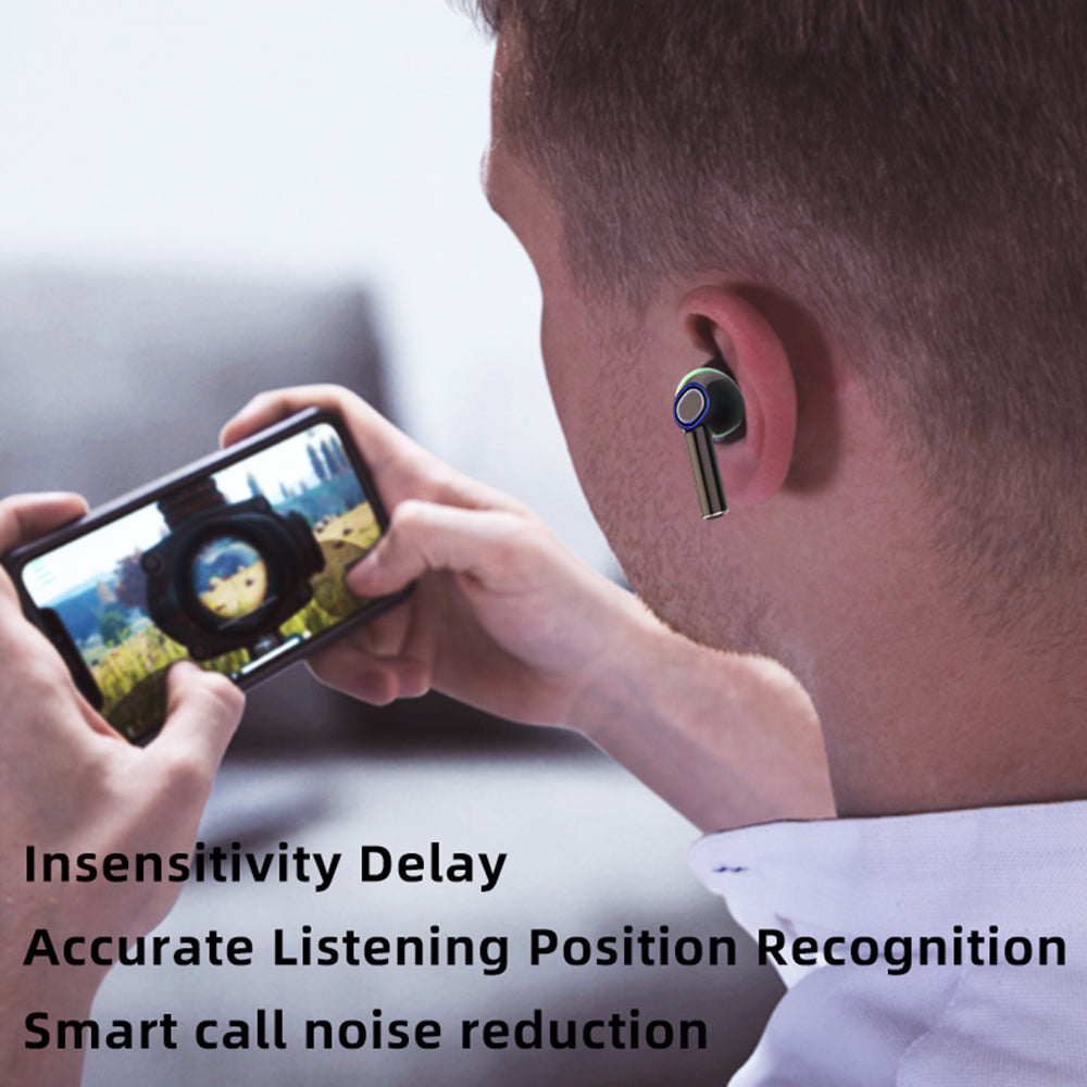 L35 Gaming Earbuds Wireless Earbuds Bluetooth 5.0 Headphones Touch Control Headset with Charging Case