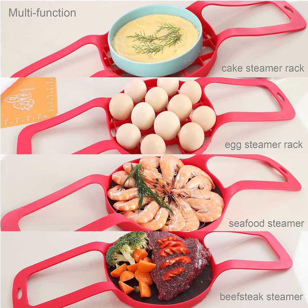Silicone Bakeware Lifter Pressure Cooker Sling Kicthen Pot Cooking Accessory