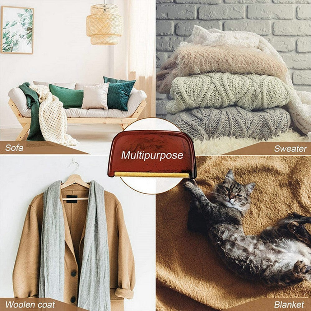 3X Lint Comb Sweater Shaver Fuzz Balls Removes Clothes Cleaner Pilling Removers