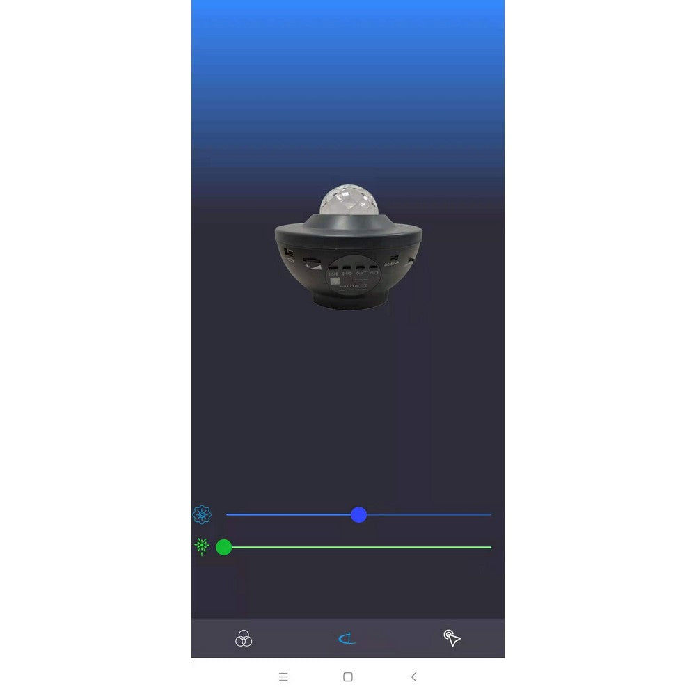 App Remote Control Multiple Colours LED Galaxy Star Projector Bluetooth Music Speaker Night Light Home Decoration Lamp