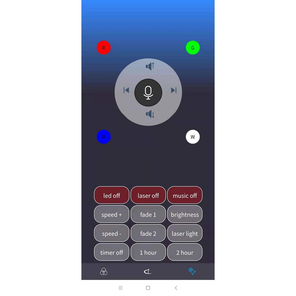 App Remote Control Multiple Colours LED Galaxy Star Projector Bluetooth Music Speaker Night Light Home Decoration Lamp