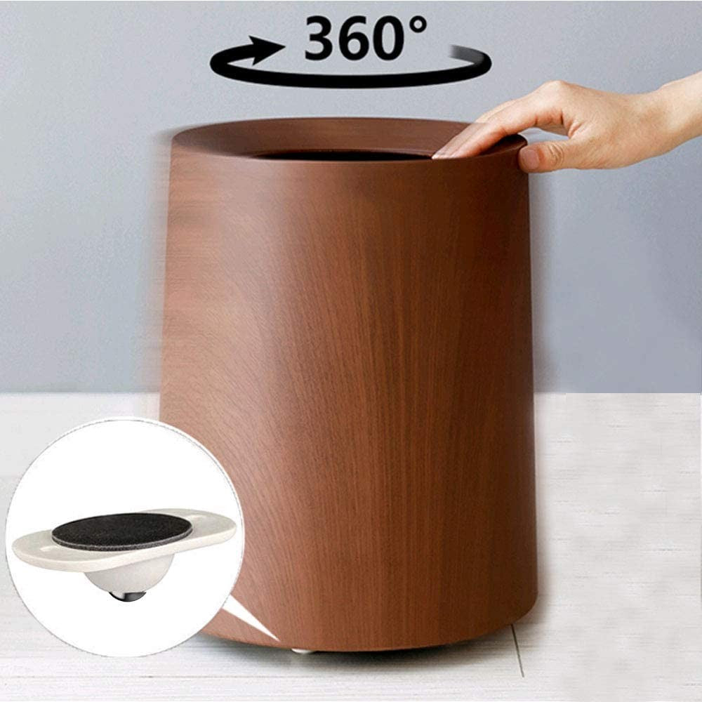 24Pcs Self Adhesive Caster Wheels Stainless Steel Ball Swivel Wheels 360 Degree Rotation Universal Wheels Sticky Pulley for Bins Storage Box Trash Can