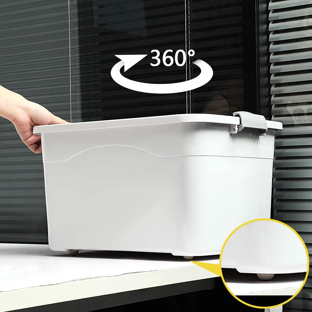 8Pcs Self Adhesive Caster Wheels Stainless Steel Ball Swivel Wheels 360 Degree Rotation Universal Wheels Sticky Pulley for Bins Storage Box Trash Can