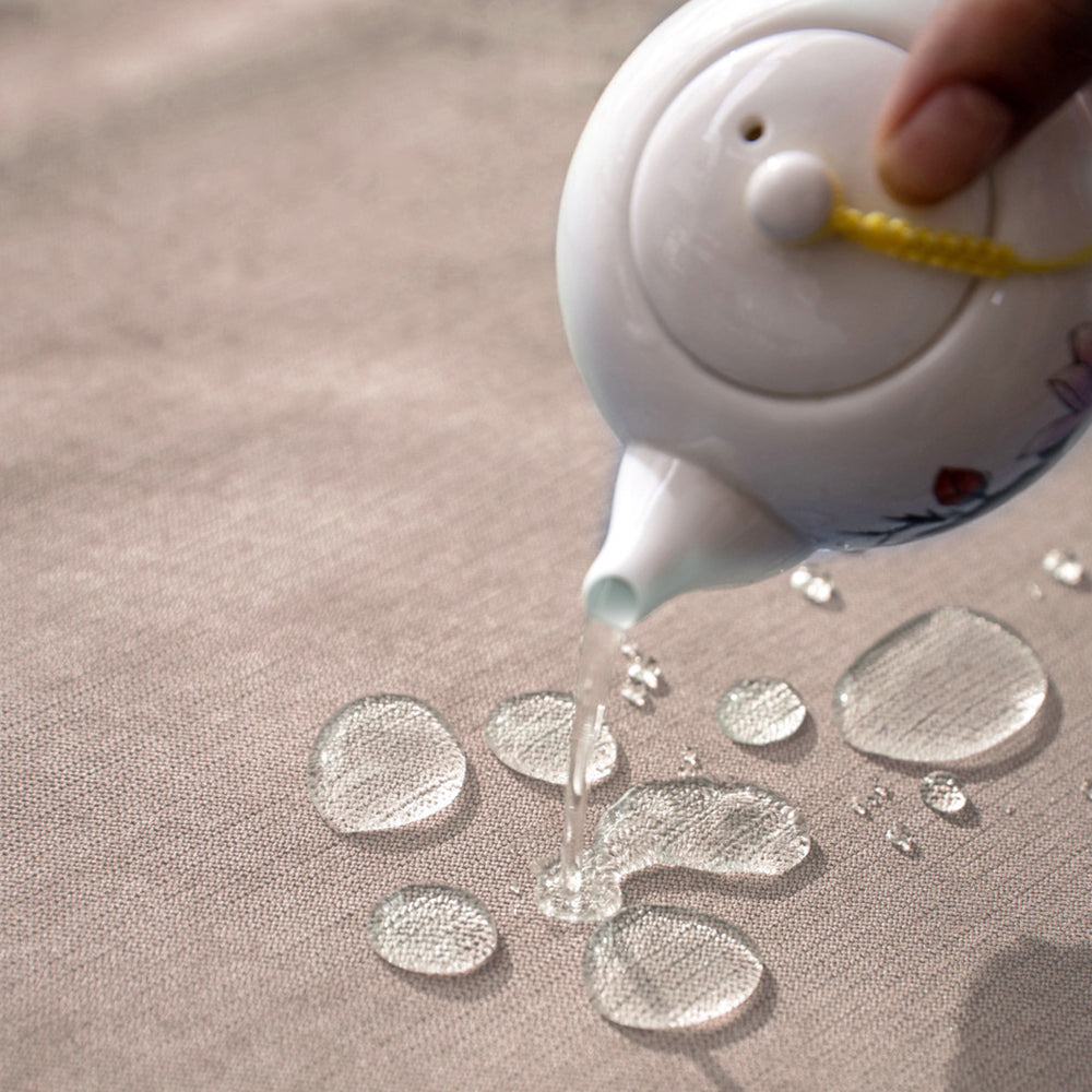 Beige 90x160cm Anti-Cat Scratch Water Resistant Sofa Towel Pet Couch Sofa Cover Home Decor