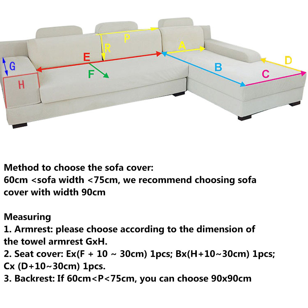 Dark Blue 90x160cm Anti-Cat Scratch Water Resistant Sofa Towel Pet Couch Sofa Cover Home Decor