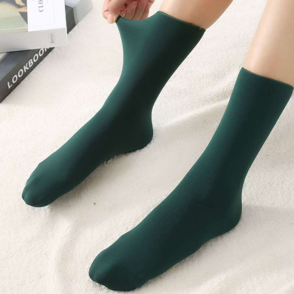 8 Pairs Women's Winter Warm Lined Socks Thicken Thermal Socks