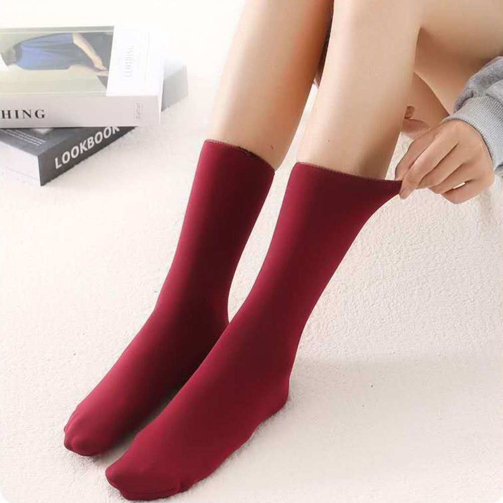 8 Pairs Women's Winter Warm Lined Socks Thicken Thermal Socks