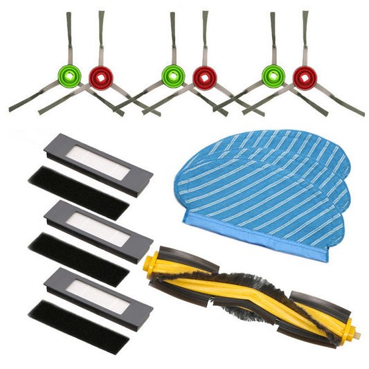 18Pcs Non-Branded Filter Brush Mop Cloth Set for Ecovacs Ozmo 920 950 T5 Cleaner