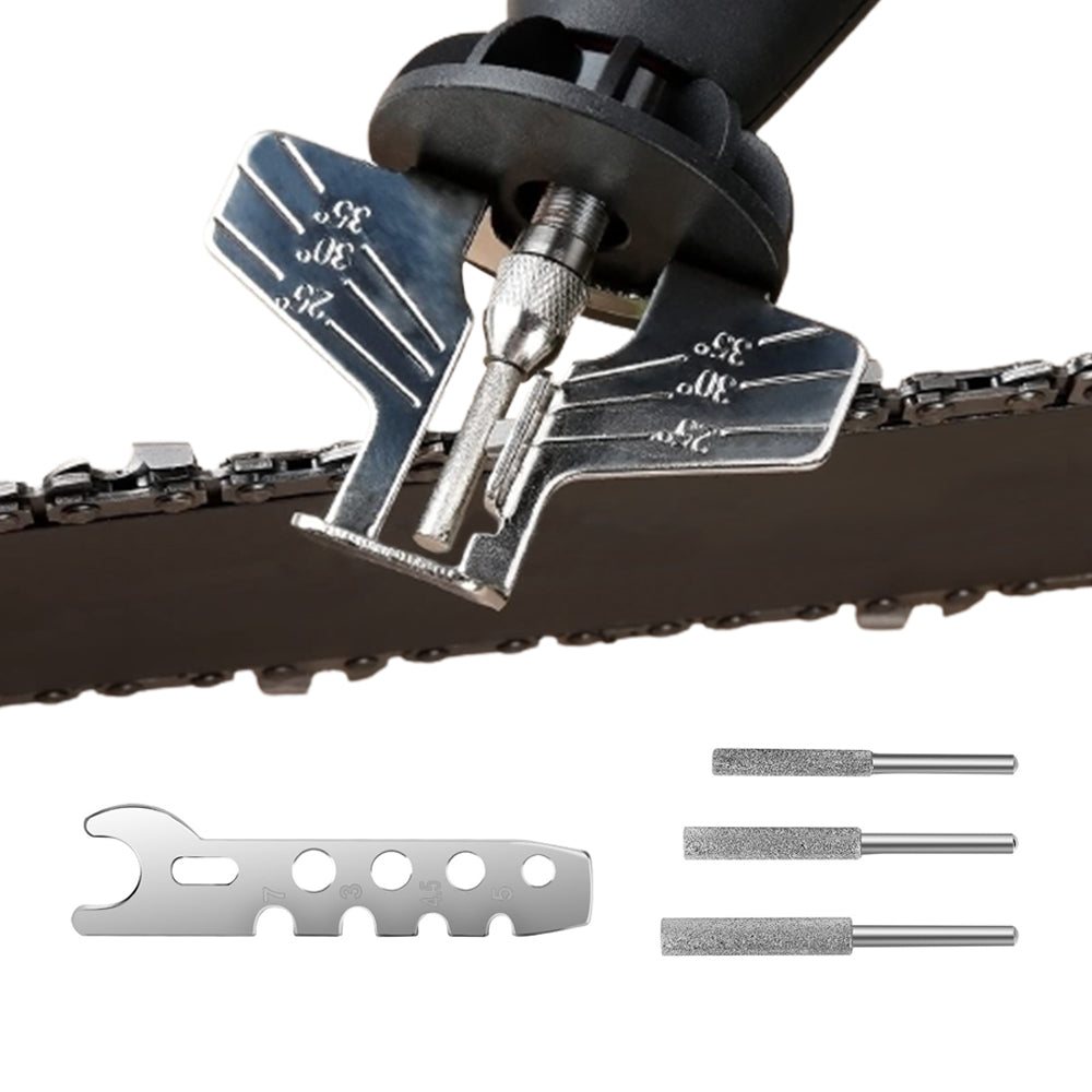 5Pcs Chainsaw Teeth Sharpener Kit Sharpens Saw Chain Sharpening Tools