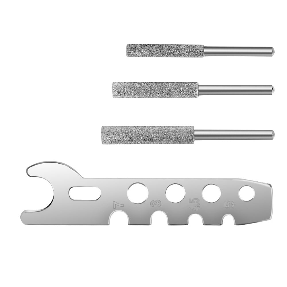 5Pcs Chainsaw Teeth Sharpener Kit Sharpens Saw Chain Sharpening Tools