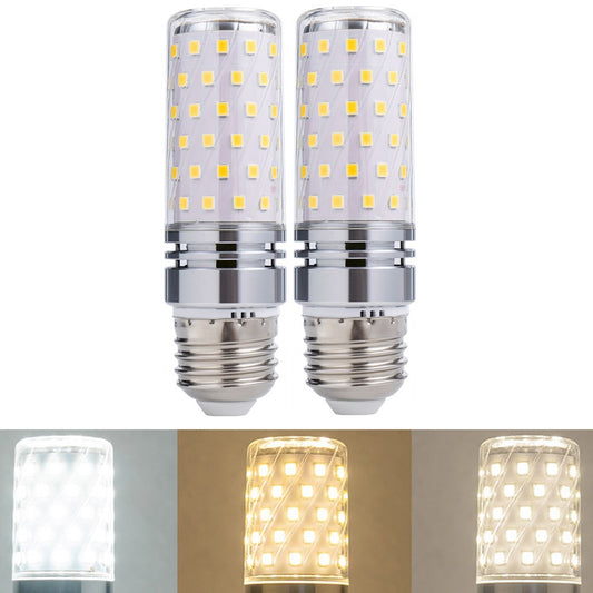 2 X E27 Dimmable 16W LED Light Bulbs Home Lighting Three Colours Night Light