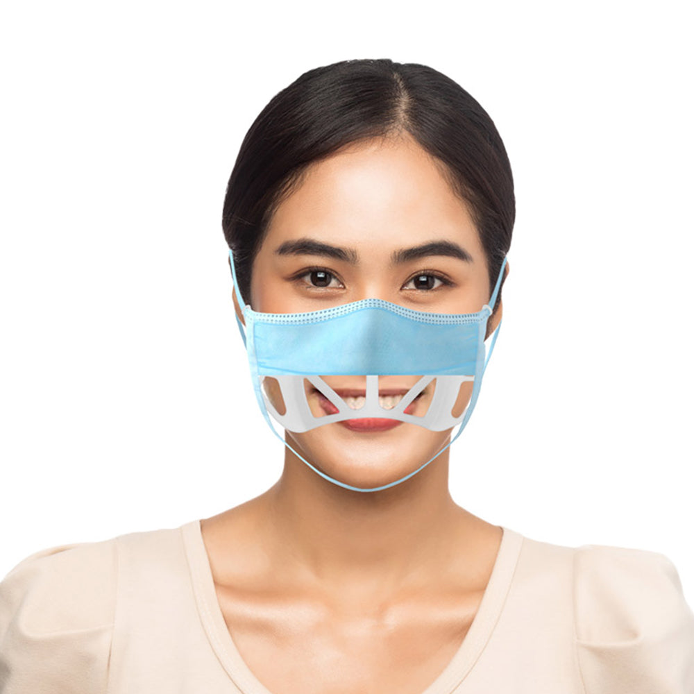 10Pcs 3D Face Mask Bracket Washable Reusable Face Guard Inner Support Frame