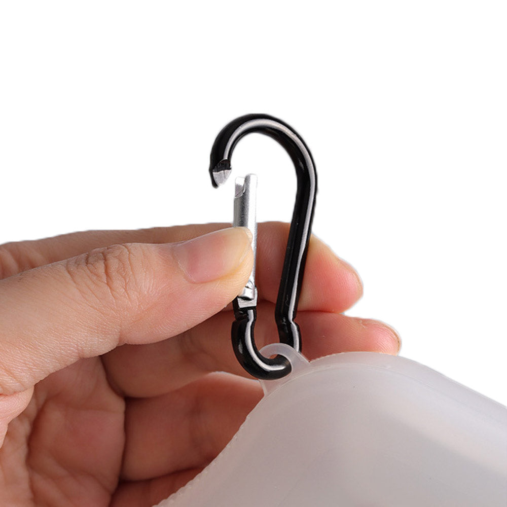 6 X Face Mask Case with Carabiner Mask Organizer Mask Storage Box Mask Holder