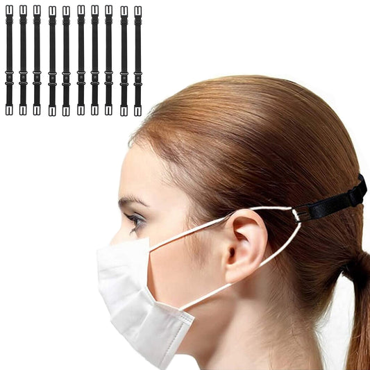 20Pcs Adjustable Ear Saver Strap Hook Face Mask Extender Strap