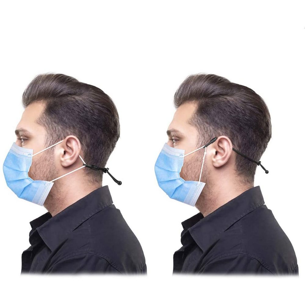 10Pcs Adjustable Mask Lanyard Face Mask Rope Ear Hook Strap