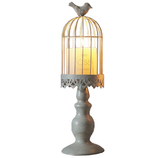 Medium Christmas Vintage Birdcage Candlestick Holders Xmas Decor