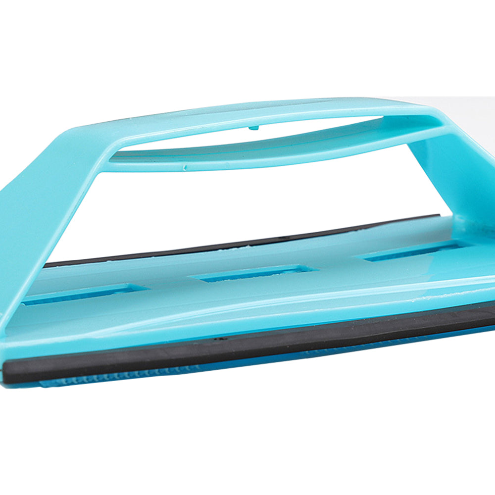 2 X Blue Pink 3 In 1 Window Groove Gap Cleaning Brush with 12 Cleaning Cloth