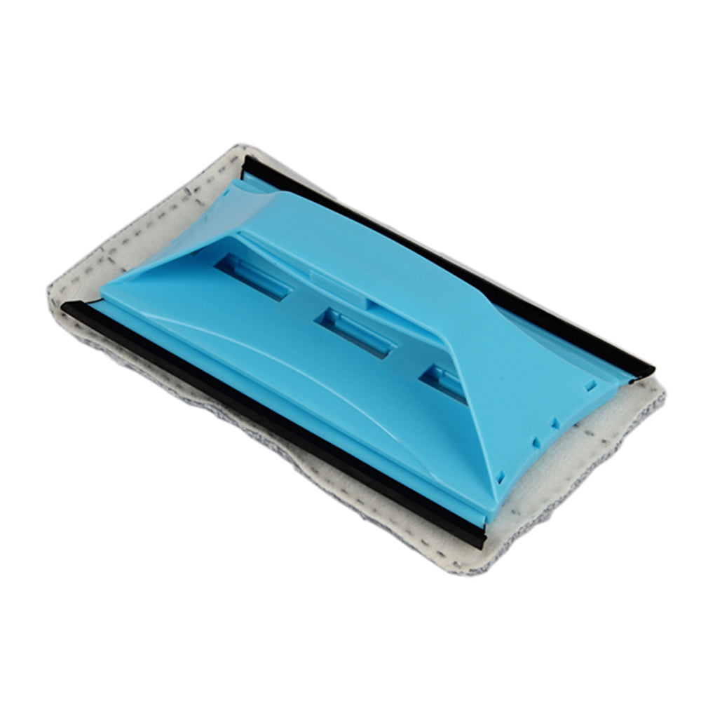 2 X Blue Pink 3 In 1 Window Groove Gap Cleaning Brush with 12 Cleaning Cloth