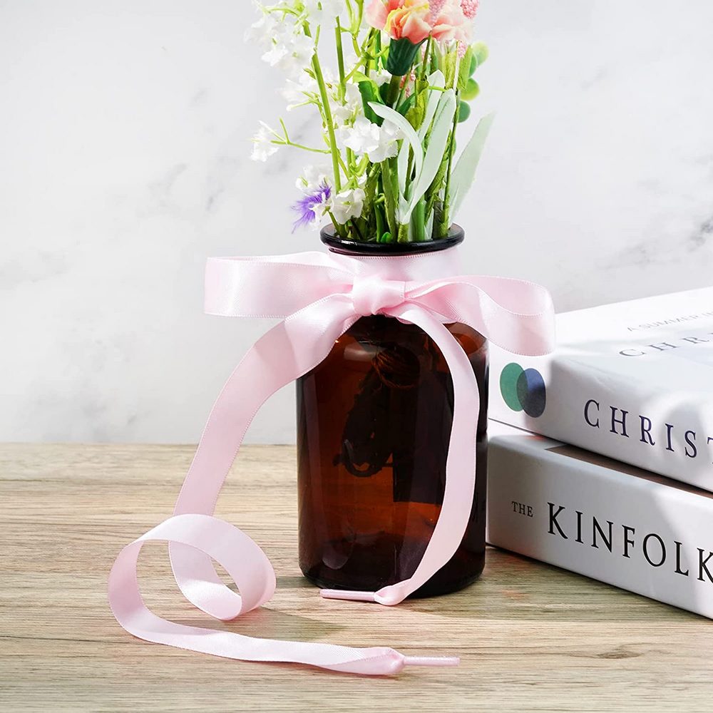 10 Pairs of Satin Ribbon Shoelaces in 1CM Width 130CM Length