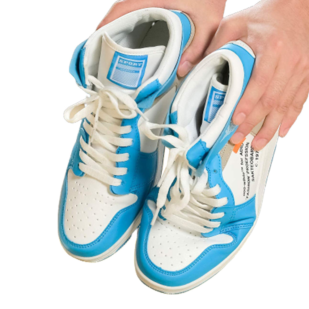 2 Pairs White Mens Shoe Anti Crease Protector Sneaker Shoes Crease Guard