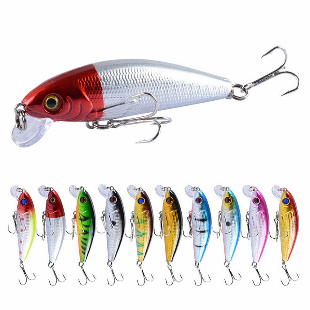 2 X 10pcs Fishing Lures Baits Set Bionic Minnow Fishing Bait with Box