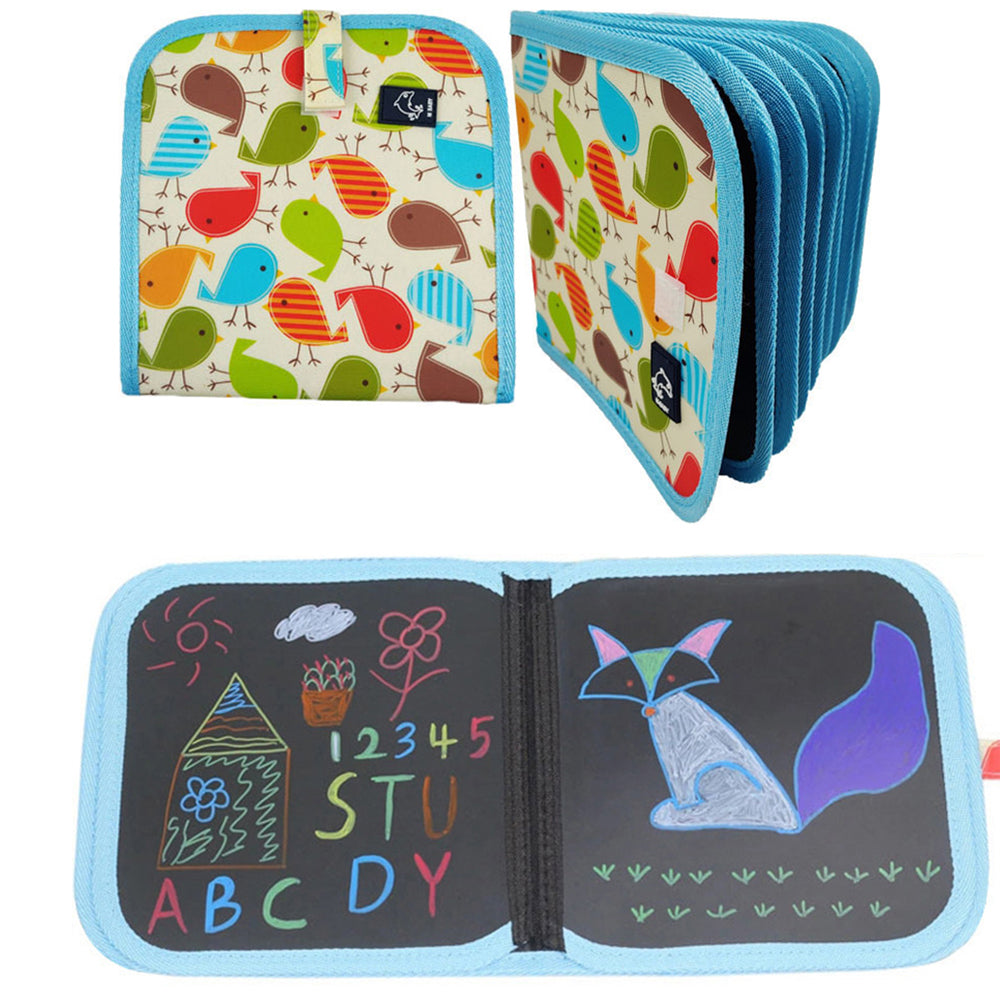 Blue Bird Kids Erasable Doodle Book Reusable Painting Drawing Pads