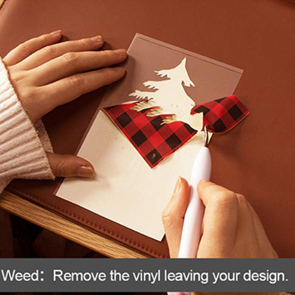 10 Sheets Christmas DIY Iron Heat Transfer Vinyl Sheet Print Paper for Shirt