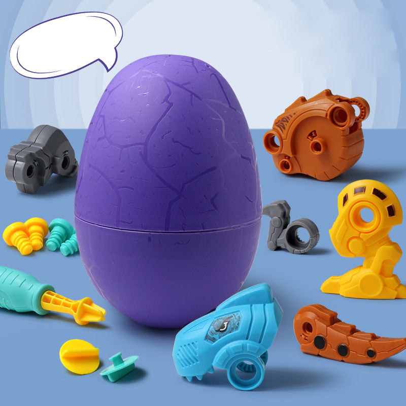 2 X Kids DIY Triceratops Acanthosaurus Dinosaur Toys Educational Assemble Toys