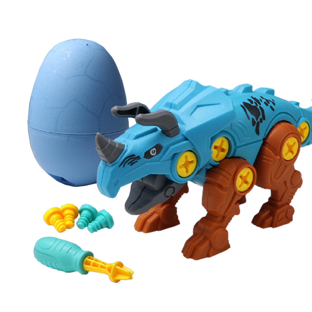 2 X Kids DIY Triceratops Acanthosaurus Dinosaur Toys Educational Assemble Toys