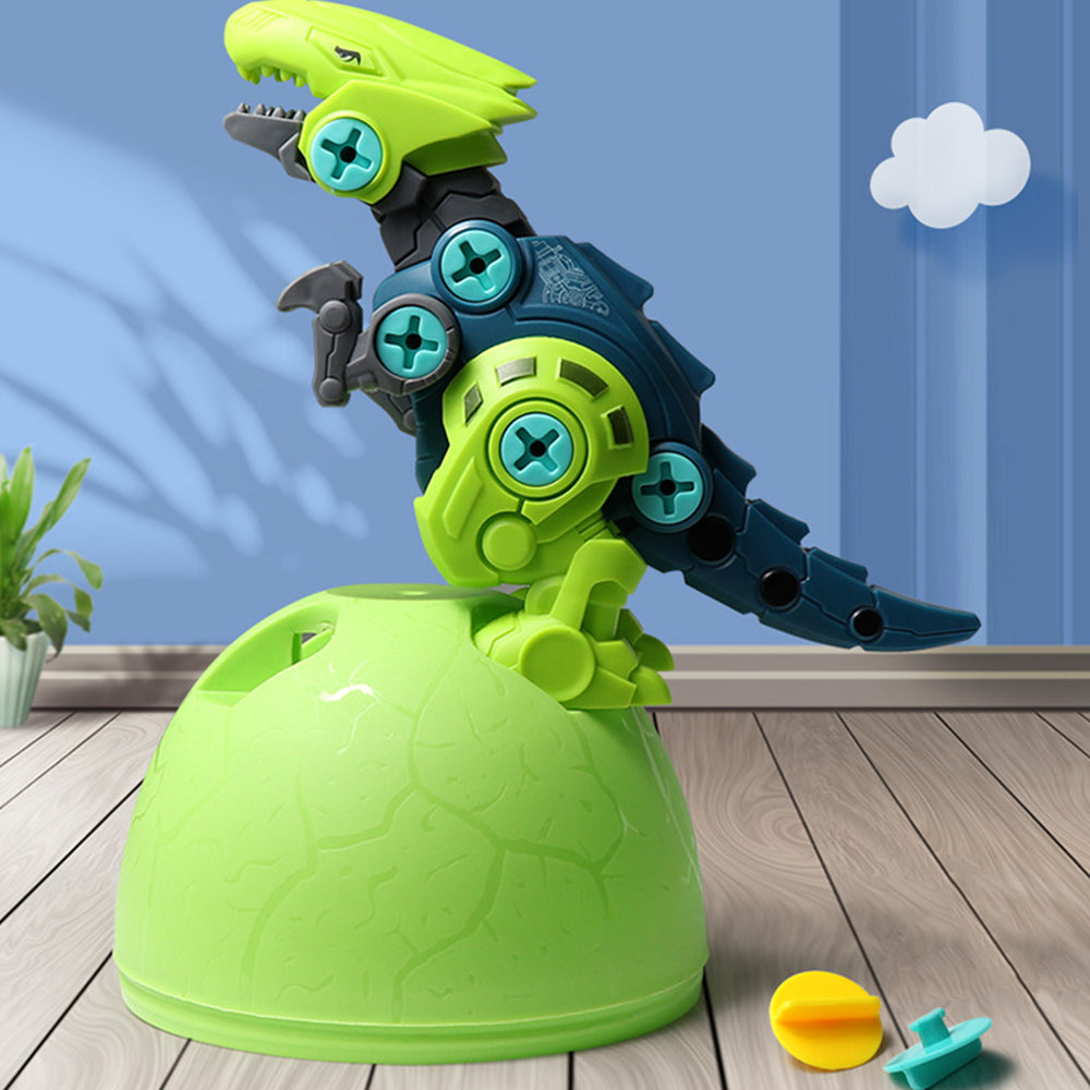 2 X Kids DIY Raptor Tyrannosaurus Dinosaur Toys Educational Assemble Toys