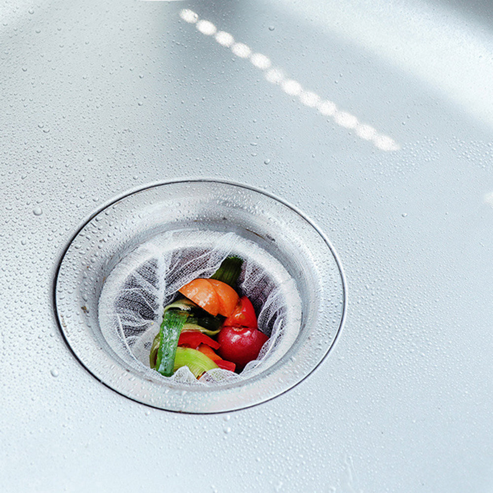 200Pcs Kitchen Sink Strainer Filter Net Bag