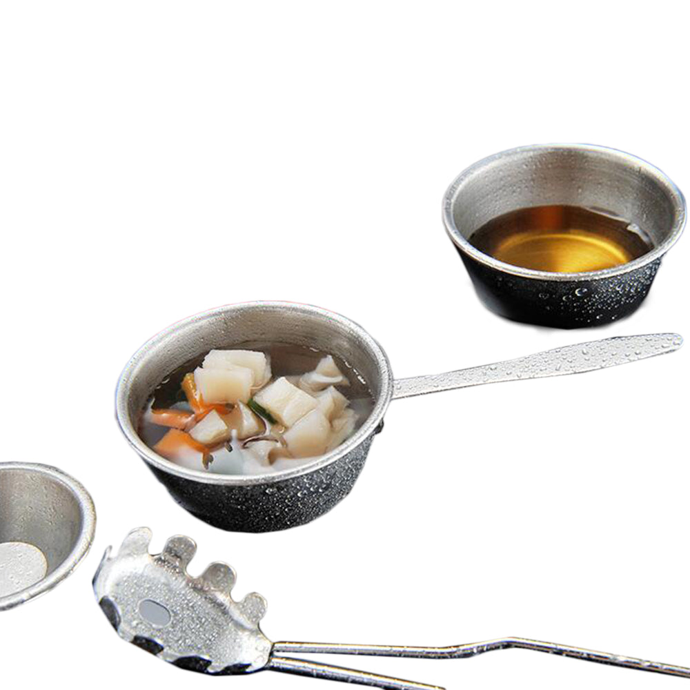 16Pcs Stainless Steel Mini Cooking Play Set for Kids Kitchen Pretend Toys