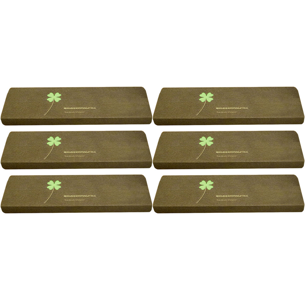 6X L Coffee Self Adhesive Cling Glow In Dark Luminous Non Slip Stair Carpet