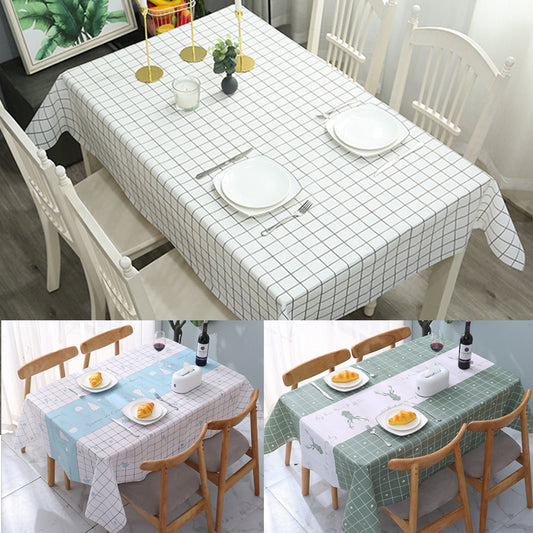 3Pack Style 1 5 6 137x180cm Water Resistant Oil-Proof Tablecloth Table Cover