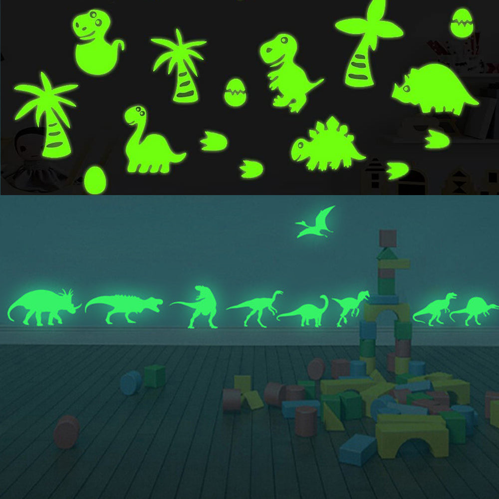 2 X Style 3 4 Luminous Wall Stickers Glow in Dark Wall Decorative Wall Decals