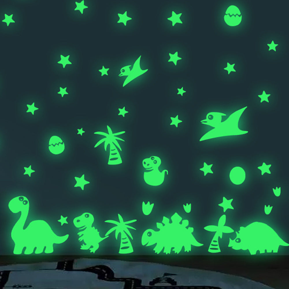 2 X Style 3 4 Luminous Wall Stickers Glow in Dark Wall Decorative Wall Decals