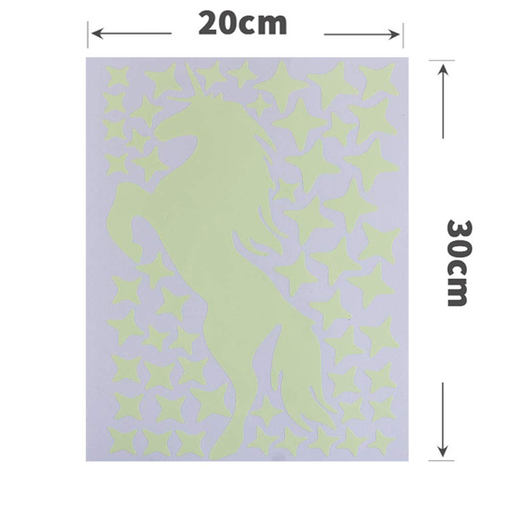 2 X Style 5 6 Luminous Wall Stickers Glow in Dark Wall Decorative Wall Decals