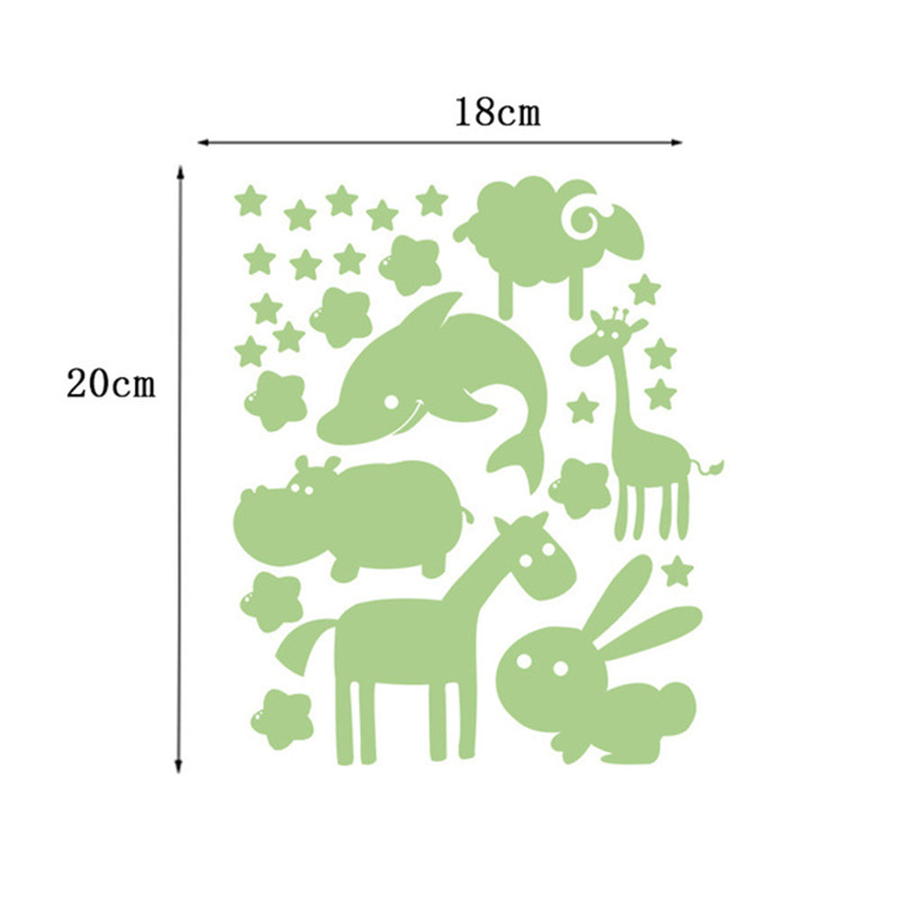 2 X Style 5 6 Luminous Wall Stickers Glow in Dark Wall Decorative Wall Decals