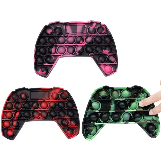 3 X Game Controller Shape Push Pop It Fidget Toy Sensory Stress Relief Toy